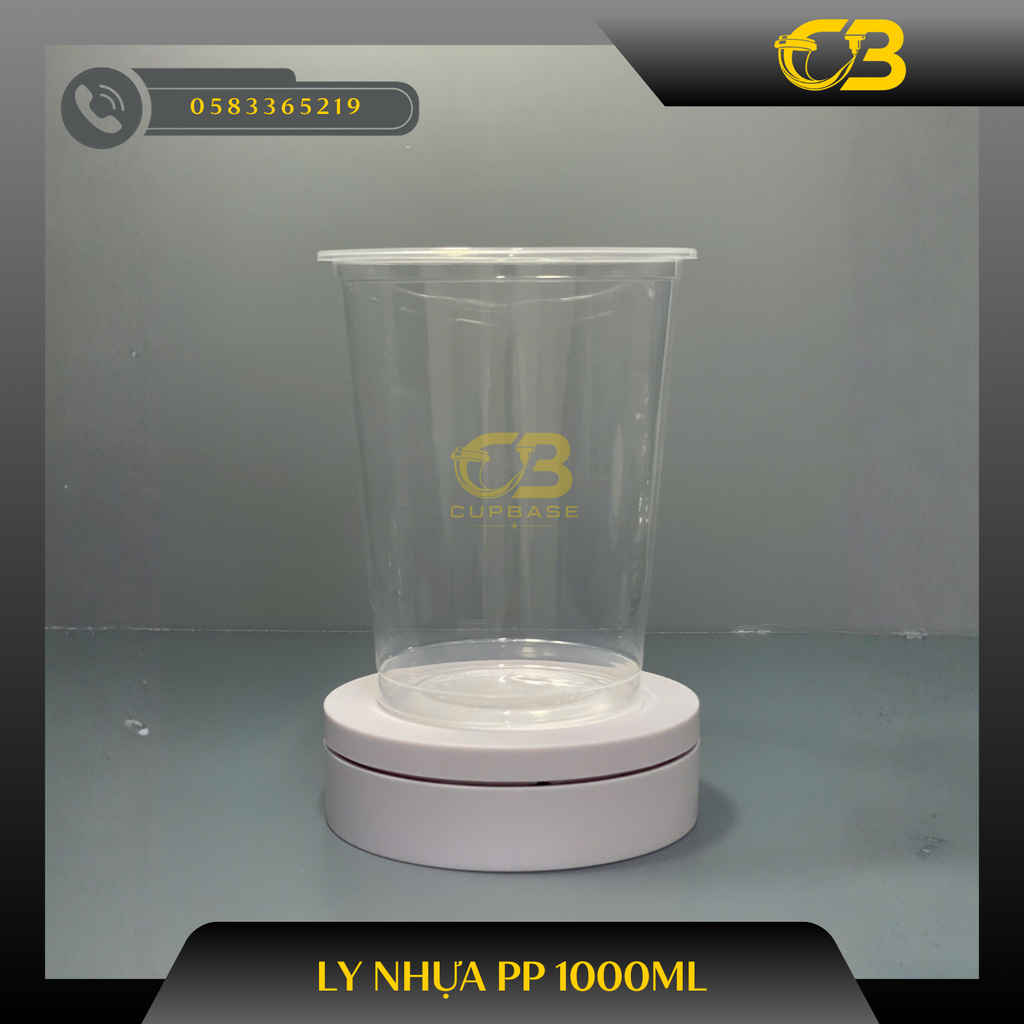 Ly nhựa PP 1000ml