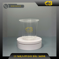 Ly nhựa PP đáy bầu 360ml