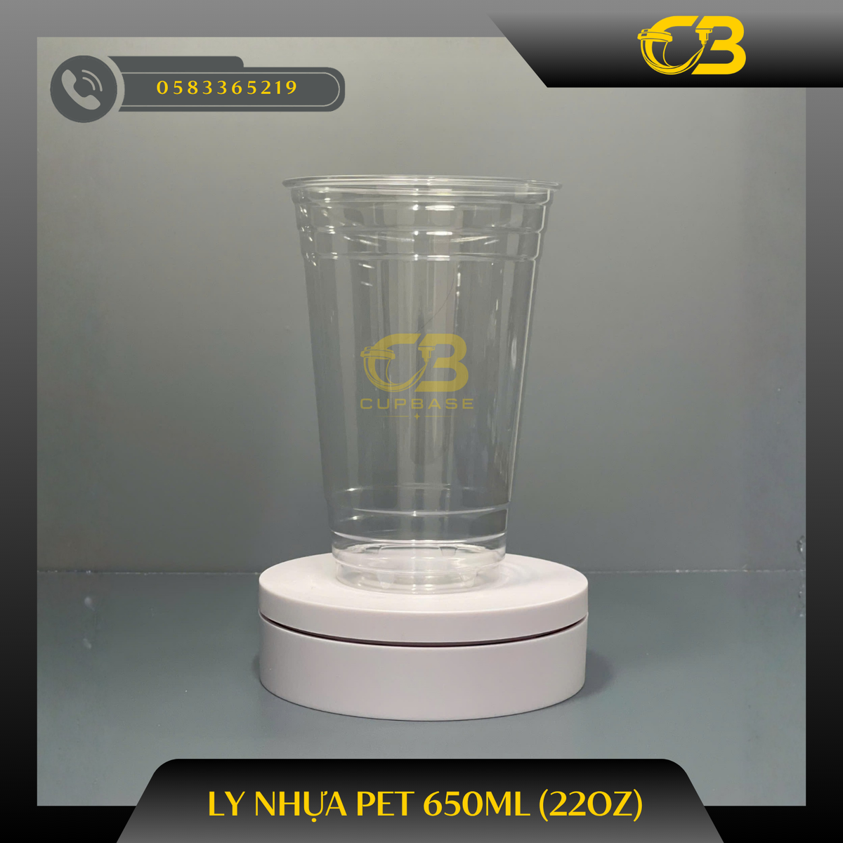 Ly nhựa PET 650ml (22oz)