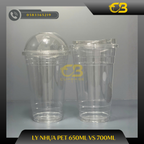 Ly nhựa PET các size