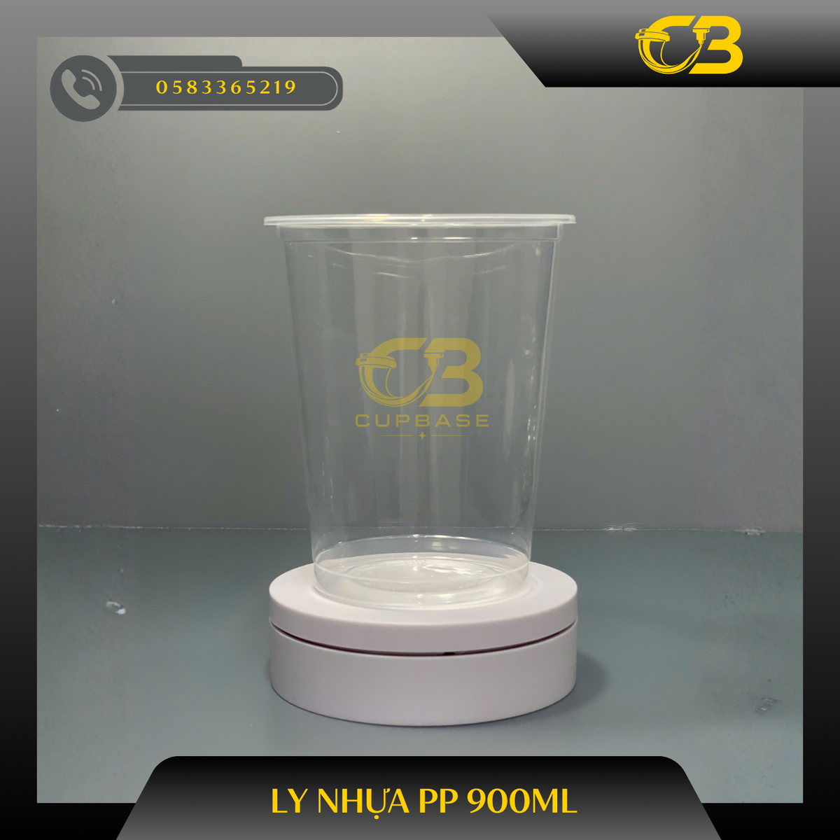 Ly nhựa PP 900ml