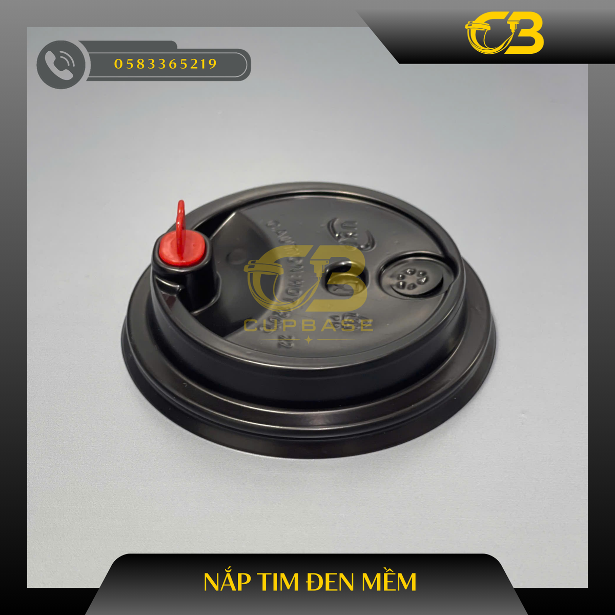Ly tim trong 500ml (mềm)